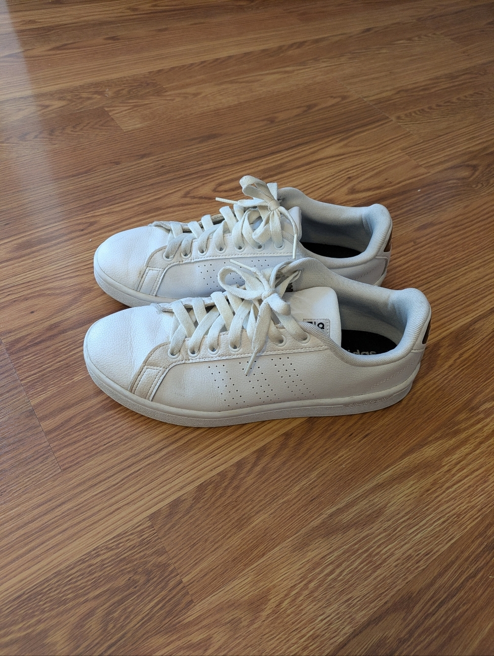 Adidas Stan Smith White Leather Tennis Sneakers